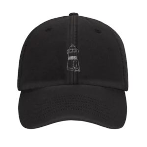 Vintage Cotton Dad Hat | Beechfield B655 Vintage Black