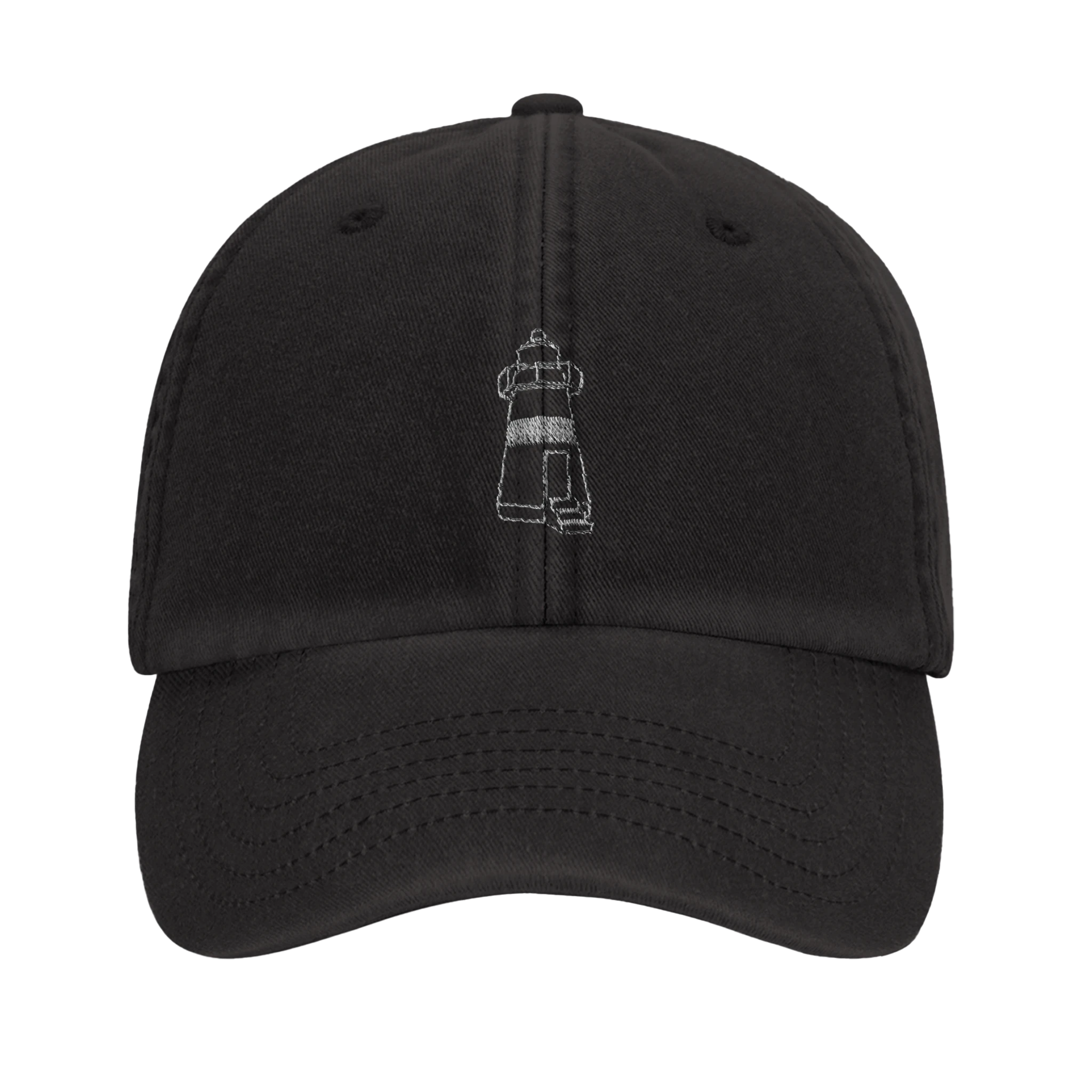 Vintage Cotton Dad Hat | Beechfield B655 Vintage Black - Bild 1