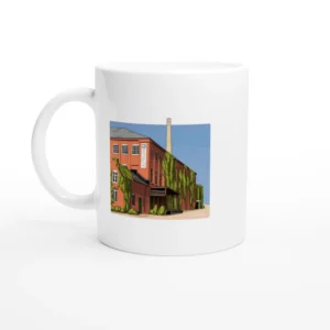 White 11oz Ceramic Mug Fengersfors